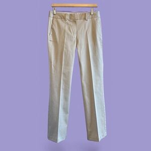 Women's Orvis Size 6 Straight Leg Khaki Dress Pants Office Business Casual